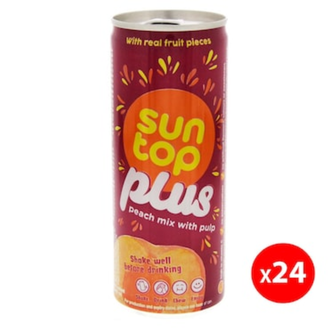 SUNTOP PLUS PEACH 240ML